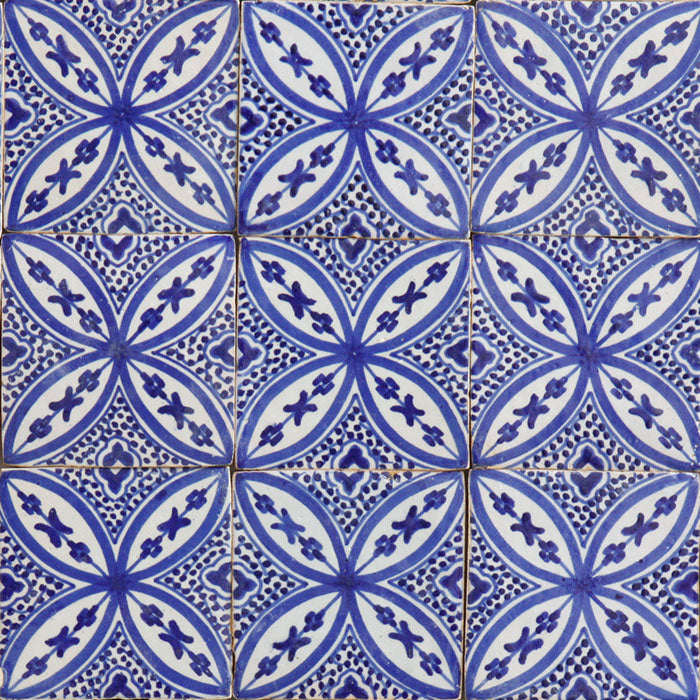Hand painted tile Ifsane