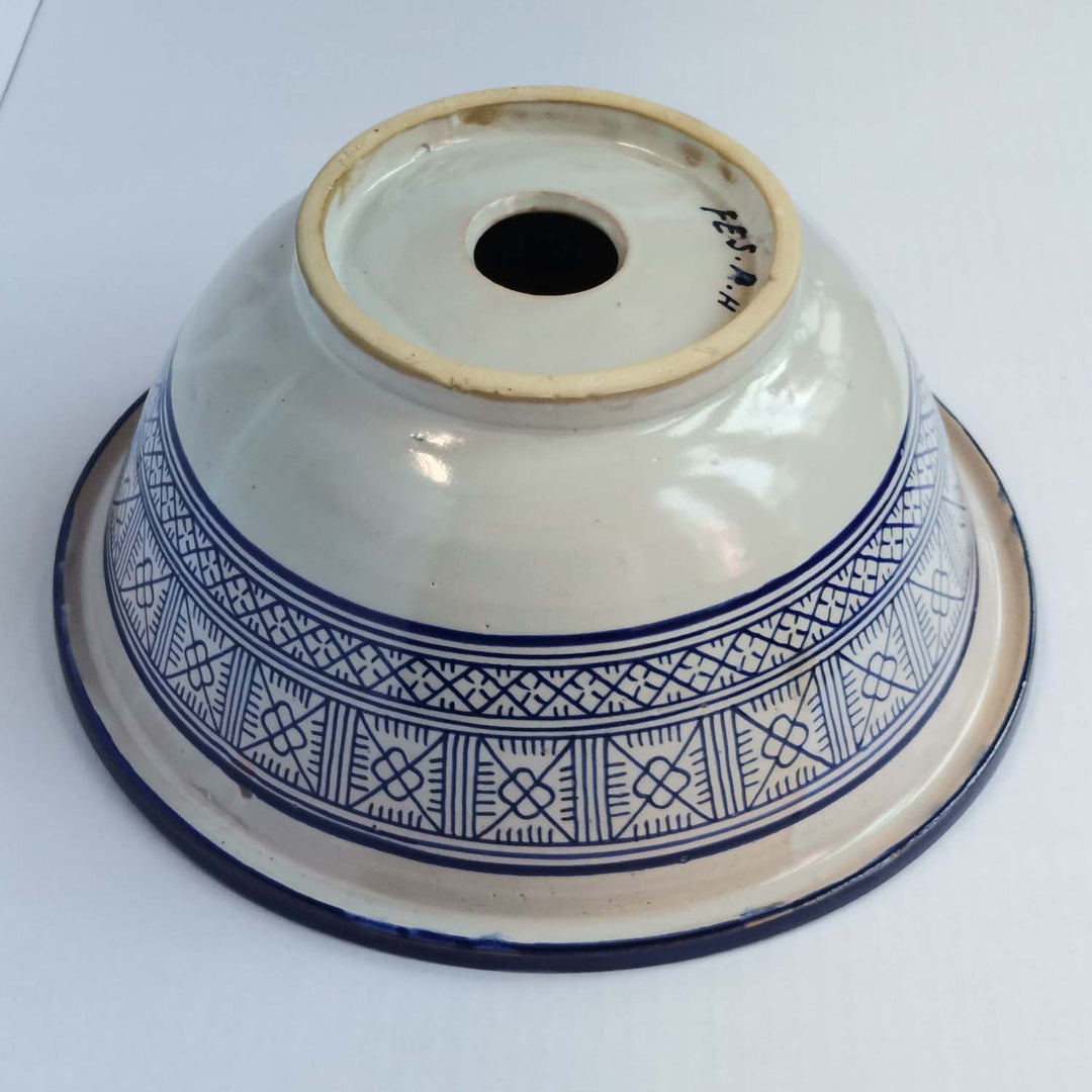 Moroccan ceramic sink Fes2