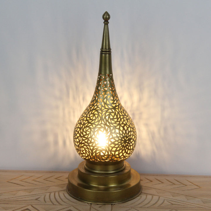 Marokkaanse koperen lamp Duru