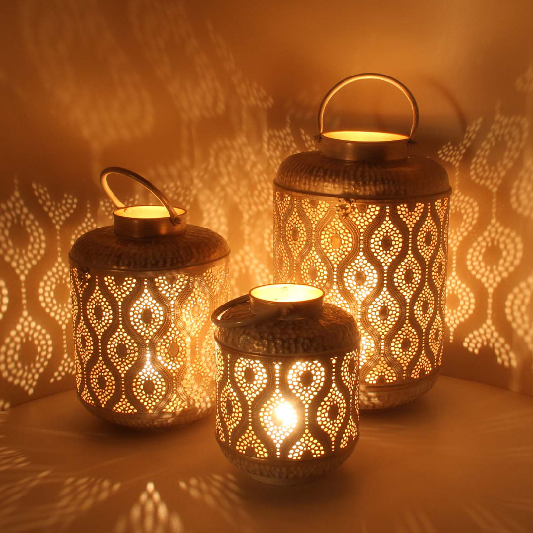 Oriental lanterns Suraya set of 3