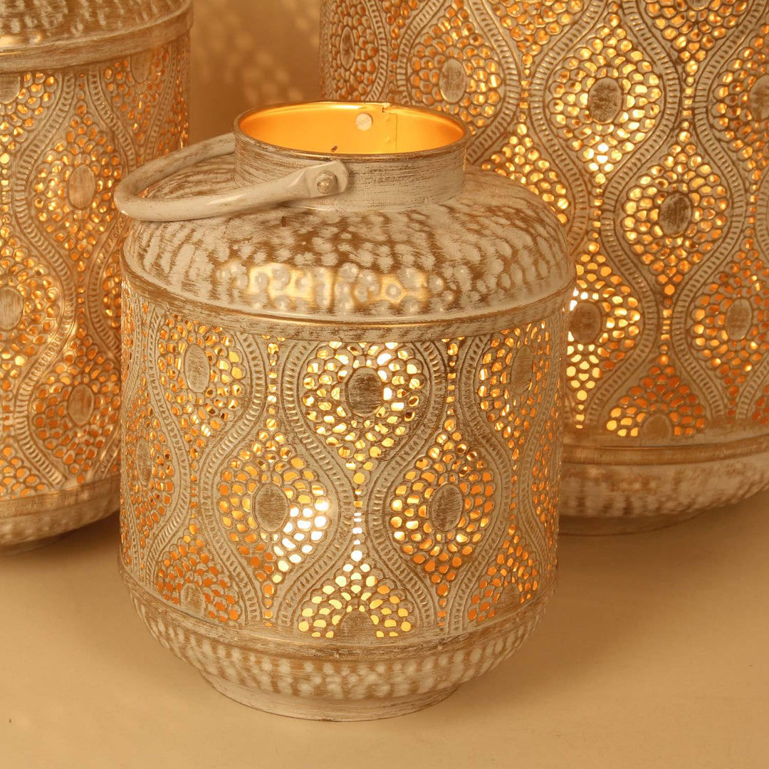 Oriental lanterns Suraya set of 3