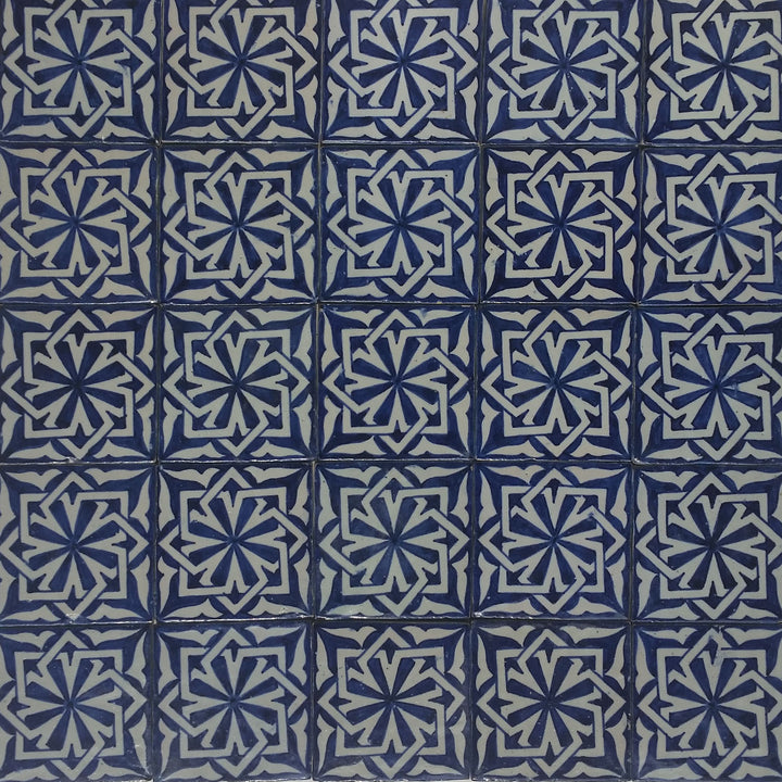 Hand painted tile Hala