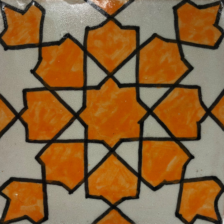 Hand painted tile Elenora 