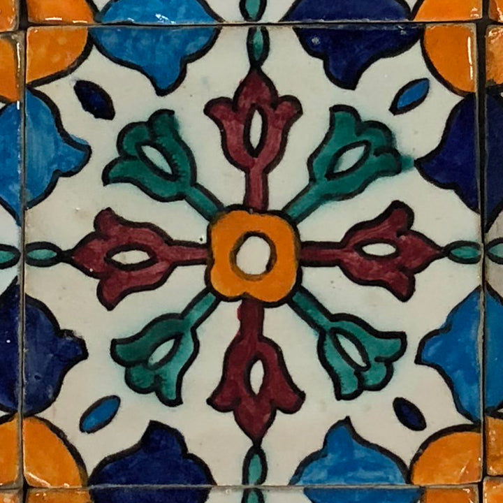 Handgeschilderde tegel Hafez