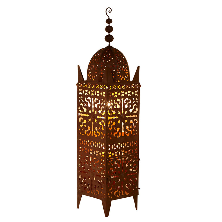Moroccan iron lantern Firyal H136