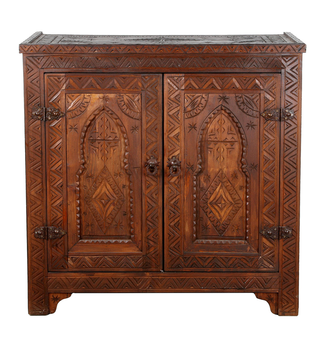 Moroccan wooden chest of drawers Baha