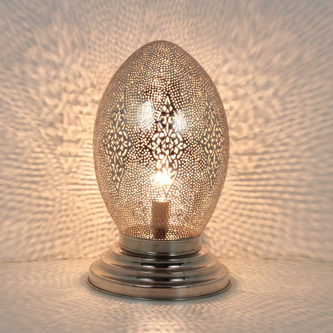 Oosterse zilveren lamp Marana