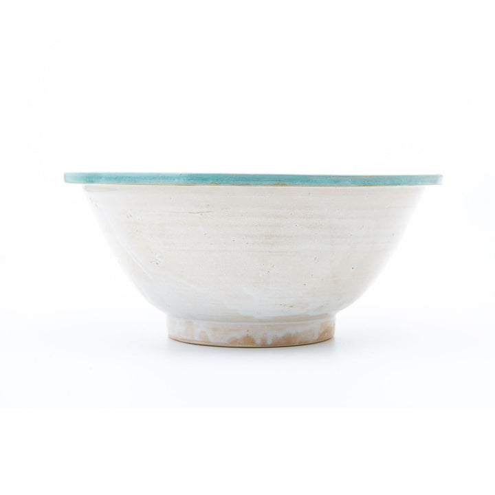 Oriental hand-painted ceramic washbasin Fes79