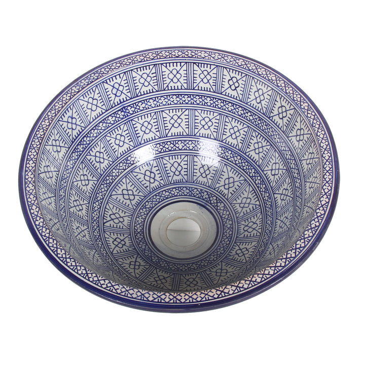 Moroccan ceramic washbasin Fes91