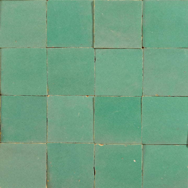 Cellular tiles light green