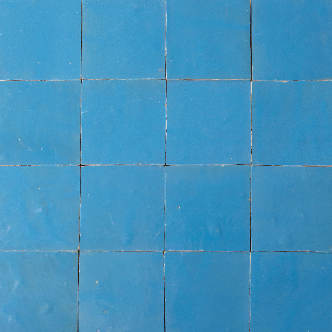 Cellular tiles sky blue